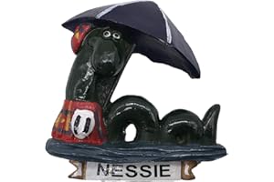 WEDARE 3D Loch Ness Monster Escocia Reino Unido Frigorífico Imán Recuerdos Turísticos Resina Pegatinas Magnéticas Hogar y Cocina Decoración de Regalo de Viaje