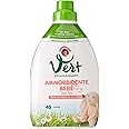 Vert di Chanteclair - Ammorbidente Bebè Dolce Talco - Ipoallergenico, Metal tested, 100% Attivi di Origine Vegetale, Extra Mo