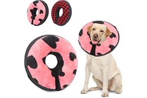 Wsetyy Inflatable Dog Collar for After Surgery (A, S)