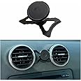 Cookiss magnetic phone car mount Compatible with Audi A3 8P and Audi S3 8P Suitable for Smartphone and GPS with car phone holder 360 Degree Adjustable View (Black)