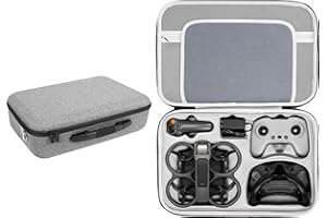 FPVtosky Avata 2 Sac de transport pour accessoires DJI Avata 2, DJI Avata 2 Fly More Combo Sac rigide, étui de transport portable pour accessoires de drone DJI Aavat 2