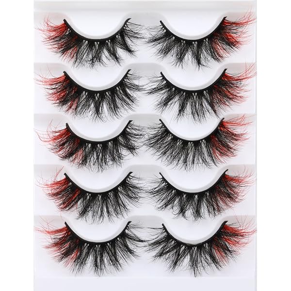 GMAGICTOBO Kunstwimpern – 8 Paar, Flauschig, 20 Mm, 3D Mink-Look, Vegan, Mit Flexiblem Band
