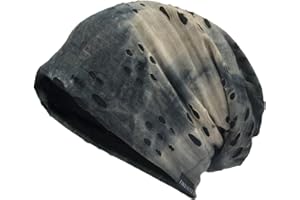 VECRY Herren Jersey Slouch Mütze Sommer Skullcap