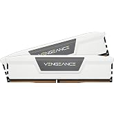 CORSAIR Vengeance DDR5 RAM 32GB (2x16GB) 6400MHz CL36-48-48-104 1.35V AMD Expo Intel XMP 3.0 masa&uuml;st&uuml; bellek &ndash; beyaz (CMK32GX