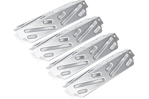 GFTIME 31,8cm Flavorizer Bars 66040 für Weber Genesis II E310, S310, E330, S330, E315, S315, E335, S335, II 400 Series E/S-435 Gasgrill, Hitzereflektor, Edelstahl Grill Ersatzteile für Weber, 4 Stück