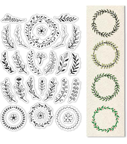 Tampons Transparents Silicone Océan – Coquillages, Étoiles De Mer, Hippocampe, Algues – Scrapbooking & Cartes
