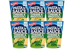 CANDYD MOMENTS Batchelors Pasta 'n' Sauce Cheese & Broccoli Pots 65g (Pack of 6)