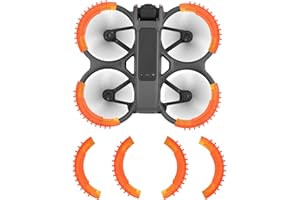 BRDRC Propeller Guard for DJI Avata 2, Anti-Collision Protective Bumper Ring Impact Protectors for DJI Avata 2 Accessories(Orange)
