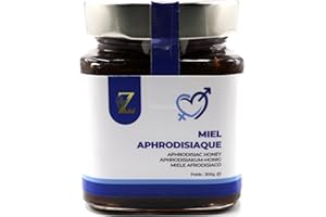 ZAYTI Miele Afrodisiaco | Formula Intensa |❤️ Love Honey /Miele Speciale ❤️ 100% puro | Libido | 100% puro e naturale | Peso netto 300 g