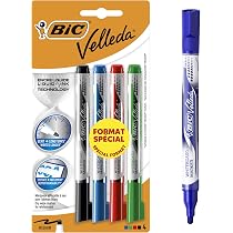 OWill Tableau Blanc Magnétique Effaçable à Sec - Double Face 30x20 Cm Avec Support, Idéal Pour La Maison, L'école Et Le Bureau