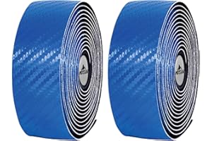 TRIWONDER Bike Handlebar Tape 2 Rolls Bicycle Bar Tape Non-Slip Grip Tape Bike Wrap Tape Road Bike Handlebar Tape Includes Handlebar Plugs (Blue)