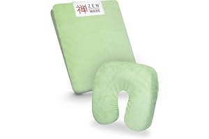 ZEN MASSAGE WARE ZEN - Copertura per lettini & poggiatesta da massaggio - lenzuolo in morbida spugna per lettini cosmetici, da terapia & trattamento - rivestimento lavabile a 60° - accessori massaggi (verde menta)