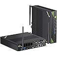 GMKtec Mini PC Workstation, Intel Core i9 13900HK(14C/20T) up to 5.4GHz, Mini Computer 64GB DDR5 RAM 1TB SSD with 8X USB Ports/COM/HDMI/DP for Office Business