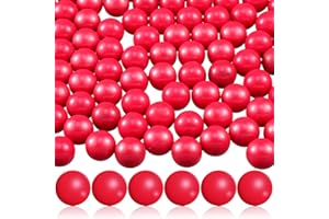 Civaner 150 Pieces 68 Cal Paintballs Solid Balls 68 Breaker Balls Hard Nylon Paintball for Shooting Training Practice