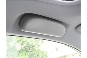 BIXUAN Auto Custodia per Occhiali Compatibile con VW T-Roc SUV 2018 2019 2020 2021 2022 2023 2024 2025 Portaocchiali Modifica degli interni Organizzatore Occhiali Multifunzione Scatola Porta