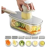 Affettatrice Manuale Fackelmann Per Verdure - Con 2 Lame Acciaio Inox E Paradito