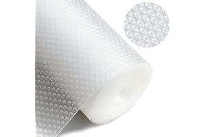 YuLiMirich Lådmatta 60 cm x 500 cm, halkfri matta, lådmatta, skåpfolie, skåppapper, tvättbar, icke-klibbiga kökslådor för köksskåp