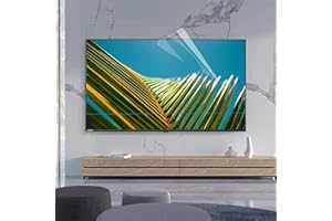 XQHD 40-50 Zoll Blendschutz Tv Entspiegelungsfolie,Tv Entspiegelungsfolie Anti-BlaulichtAnti-Strahlung TV-SchutzfolieAugenschutz,Matte-50in(1101X620) mm
