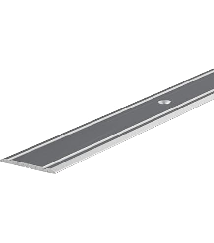 Gedotec Übergangsleiste Flach – 2000 X 30 Mm, Aluminium Silber Eloxiert, Selbstklebend