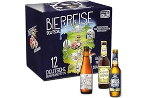 ‎KALEA Kalea | Probierset | 12 x 0,33l unterschiedliche Biere | Bierverkostung | Biergeschenk für alle Bierliebhaber (Probierset im Schmuckkarton, Probierset im Schmuckkarton)