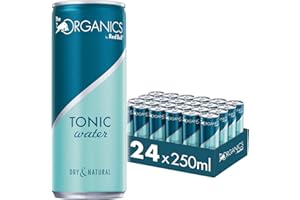 ‎RED BULL ORGANICS Tonic by Red Bull, 24 x 250ml, Dosen Bio Getränke 24er Palette, OHNE PFAND