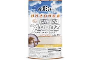 VIT.O.BEST CREMA ARROZ 600 g VAINILLA- Suplementos Alimentación y Suplementos Deportivos - Vitobest