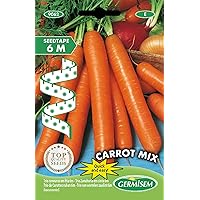 Germisem Saatband Möhren Mischung 6m, mehrfarbig, EC9062