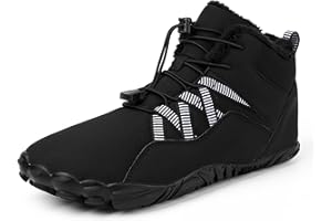 Teechodina Unisex Traillaufschuhe Herren Damen Wanderschuhe Barfußschuhe Laufschuhe Knit Sneaker Fitnessschuhe Fivefinger Zehenschuhe