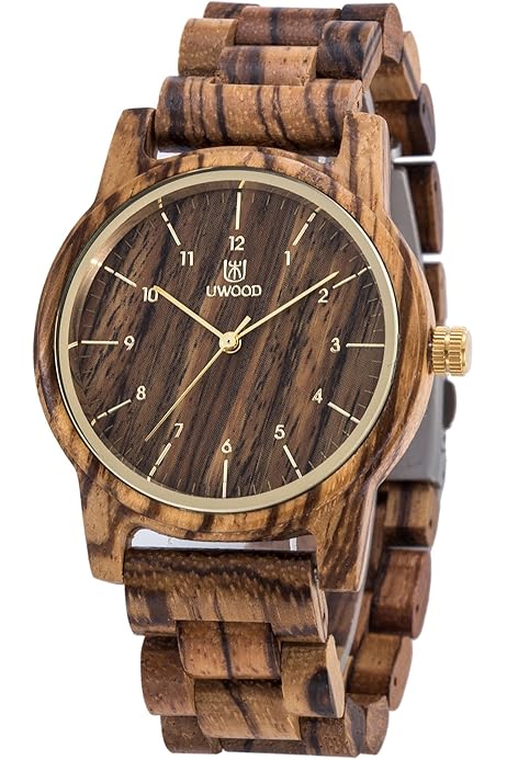 funk armbanduhr holz