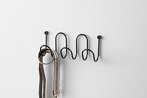 D-Segno Molly Appendiabiti da Parete Design Italiano - in Metallo Colorato, Moderno e Versatile per Ingresso, Soggiorno, Bagno e Ufficio, Ganci Appendiabiti, Attaccapanni da Muro, Made in Italy