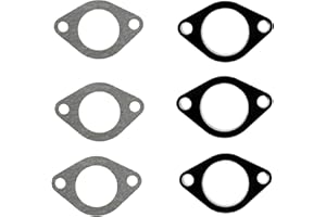 QAZAKY 6pcs Carburetor Gasket for PZ27 4-stroke CG 125cc 149cc 150cc 175cc 200cc 250cc ATV Go Kart Dirt Bike Carb Chinese Taotao Sunl Buyang Coolsport Lifan Kazuma Zongshen