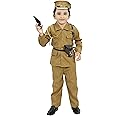 Chandrika Cotton Blend Kids Police Army Military Ips Costume Dress For Boys|4-5 Years