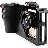 Arktis "Wolffilms CinemaMount Stabiliser Halterung inkl. 37 mm Weitwinkel-Objektiv kompatibel mit iPhone