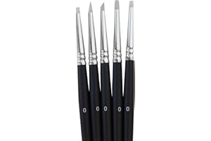 The Art Shop Skipton Colour Shaper Tools Size #0, Set of 5