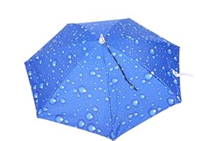 PILIPANE 77cm Umbrella Hat Umbrella Sun Hat,Head Umbrella Hats,Sunscreen Windproof Hands Free Head Umbrella Cap Head Mounted Umbrella Top Folding Hat Umbrella for Adults and Kids Men Women,Umbrella Hat