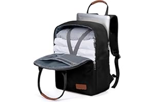 Hayayu für Ryanair Handgepäck 40x20x25 Rucksack 40x20x25 Kabinentaschen Flugzeug Reiserucksack Untersitz Handgepäcktasche für Wizz 40x30x20 mit Separatem 14-Zoll-Computerfach für Kurzstreckenfahrten