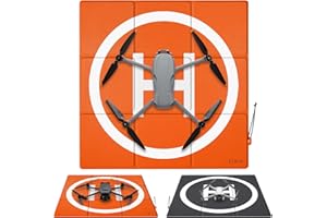 SYMIK LP570 Drone Landing Pad, 22.5''/57cm Piattaforma di Atterraggio per Droni Pieghevole Rapida Pesato Impermeabile per DJI Air 3S, Mavic 3 Pro/Cine/Mavic 3/Classic, Air3/Air 2s, Mini 4/3 Pro