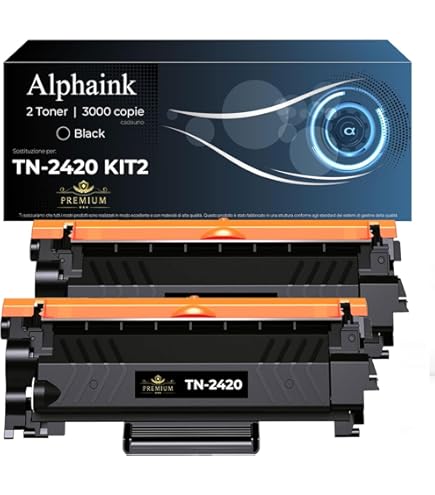 Tamburo Brother DR-2400 Compatibile Per Stampanti HL-L2310D, L2350DW, DCP-L2510D, MFC-L2710DN | Nero, 12.000 Pagine - Foto 11