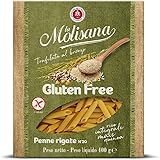 La Molisana, Penne Rigate n. 20 Gluten Free, Pasta Senza Glutine - Trafilata al Bronzo con Riso Integrale, Mais e Quinoa - Co