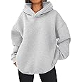 EFAN Womens Oversized Hoodies Sweatshirts Fleece Hooded Pullover Tops Sweaters Casual Comfy Fall Fashion Outfits Clothes 2024