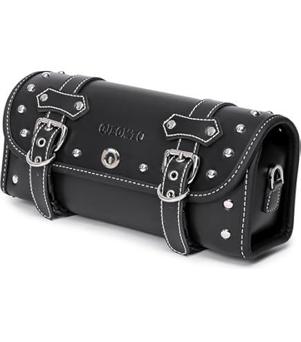 YOSOO Sacoche de moto Sacoche de selle de moto coque rigide sac