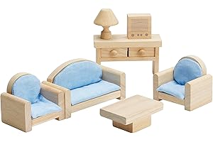 PLANTOYS PLAN TOYS- Living Room-Classic, 9015, Wood