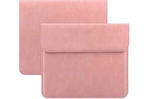 HoYiXi Universal Sleeve Case for 11'' Paper Display Kindle Scribe (2025 Release),10.2'' Kindle Scribe (2024 &2022)10.3''Kobo /10.3''Remarkable 2,Bag Pouch for 10.2'' 10.9'' iPad eBook, Pink