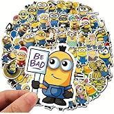 Ms Major Selection 50'Li Minions Minyonlar Sticker Set Laptop Notebook Tablet Sticker Seti