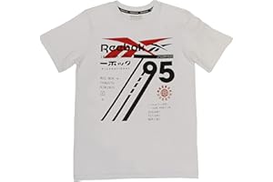Reebok Camiseta Big Vector Glass Maglietta a Maniche Corte Bambine e Ragazze