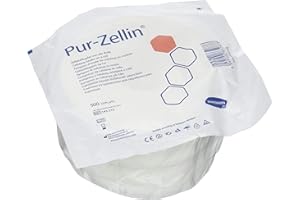 Hartmann Set di 500 pur-zellin timbro di cellulosa in rotolo 4 x 5 cm – Lotto di 2