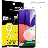 NEW'C 2 Stück, Panzer Schutz Glas für Samsung Galaxy A22 4G (Nicht für Samsung Galaxy A22 5G), Frei von Kratzern, 9H Härte, H