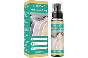 SEGMINISMART Spray Antistatico, Anti Static Spray, Spray Antistatico Per Vestiti, Anti Statico Di Spray Per Tessuti, Per Vestiti,Tessuti E Automobili, Effetto Anti Statico Rapido, 100ml