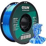 eSUN PLA Soie Filament 1.75mm, Soyeux Brillant Imprimante 3D Filament PLA, Précision Dimensionnelle +/- 0.05mm, 1KG Bobine (2