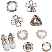 18 Pezzi Charm Per Scarpe Con Cristalli - Decorazioni Fai Da Te Per Sandali E Infradito | Ragazze E Donne - Foto 8